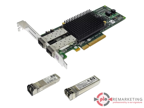 Przejdź do produktu Karta Sieciowa Emulex LightPulse LPE12002-E | 2× 8 Gb/s PCIe x8 | 2× GBIC 8 Gb/s FP