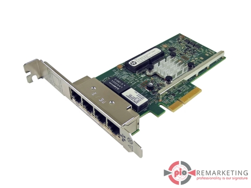 Przejdź do produktu Karta Sieciowa HP 331T | 4× RJ-45 1 Gb/s PCIe x4 649871-001 647592-001 FP