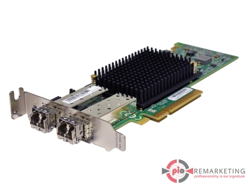 Przejdź do produktu Karta Sieciowa Emulex P008827 P008827-41D | 2× 10 Gb/s SFP+ FC PCIe LP | 2× GBIC