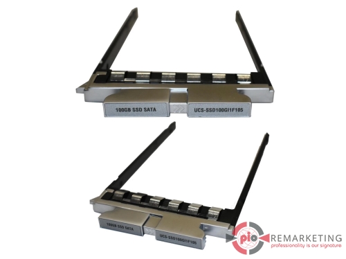 Przejdź do produktu Ramka SSD SATA 2.5" Cisco UCS-SSD100GI1F105 Low Height 7mm