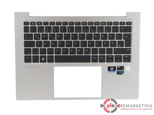 Przejdź do produktu Palmrest / Klawiatura HP N09295-041 QWERTZ DE Do Elite x360 1040 G9