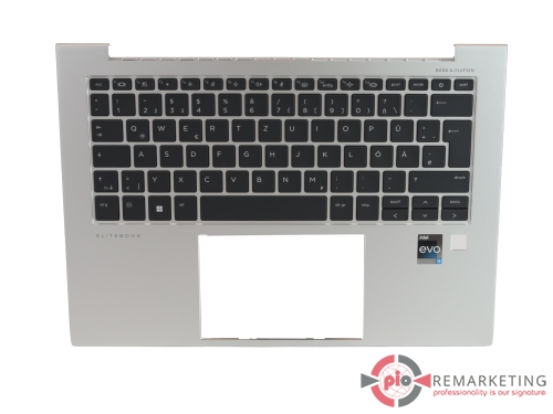 Przejdź do produktu Palmrest / Klawiatura HP N45443-041 QWERTZ DE Do EliteBook 840 G9, G10, G11