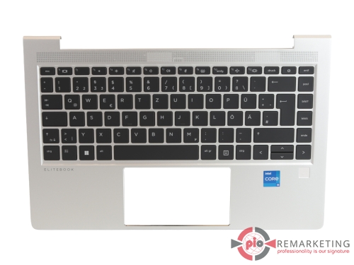 Przejdź do produktu Palmrest / Klawiatura HP N45428-041 QWERTZ DE Do EliteBook 640 G10