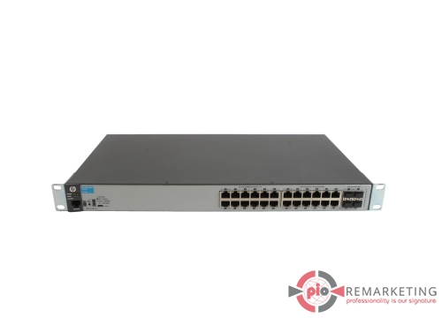 Przejdź do produktu HP 2530-24G J9776A | Switch | 24× 1 Gb/s RJ-45 | 4× 1 Gb/s SFP | Zarządzalny | Uszy