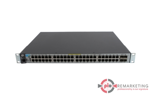 Przejdź do produktu HP 2530-48G J9772A | Switch | 48× 1 Gb/s RJ-45 | PoE+ | 4× 1 Gb/s SFP | Zarządzalny | Uszy