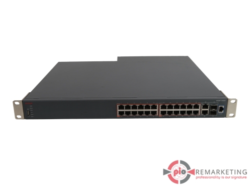 Przejdź do produktu Avaya 4526T-PWR+ | Switch | 24× 100 Mb/s | PoE+ | 2× 1 Gb/s Combo SFP | 2× zasilacz AC | Uszy