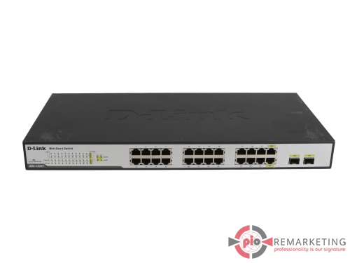 Przejdź do produktu D-Link DGS-1224T EGS1224TM....D2G | Switch | 24× 1 Gb/s RJ-45 | 2× SFP | Zarządzalny