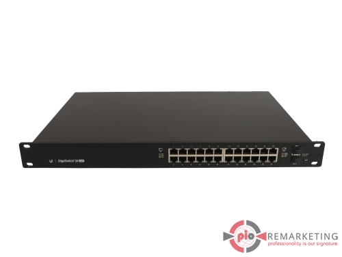 Przejdź do produktu Ubiquiti EdgeSwitch ES-24-250 W | Switch | 24× 1 Gb/s RJ-45 | PoE+ | 2× 1 Gb/s SFP | Uszy