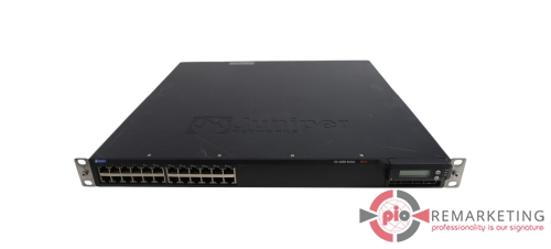 Przejdź do produktu Juniper EX4200-24T | Switch | 24× 1 Gb/s RJ-45 | 8× | PoE | 4× 1 Gb/s SFP | 2× zasilacz | Zarządzalny | Uszy
