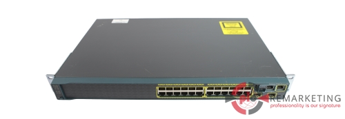Przejdź do produktu Switch Cisco WS-C2960S-24TS-S 24x1Gb RJ45 2x1Gb SFP Zarządzalny Uszy