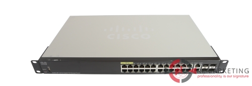 Przejdź do produktu Switch Cisco SG350-28P-K9 24x1Gb RJ45 PoE+ 4x1Gb SFP Uszy