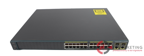 Przejdź do produktu Switch Cisco Catalyst WS-C2960-24LC-S 24x100Mb RJ45 2x1Gb SFP/RJ45 8xPoE
