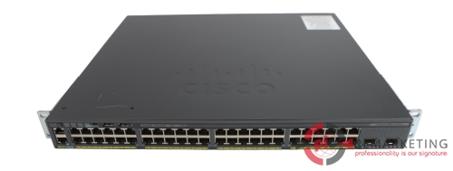 Przejdź do produktu Switch Cisco WS-C2960X-48LPD-L 48x1Gb RJ45 PoE+ 2x10Gb SFP+ Uszy