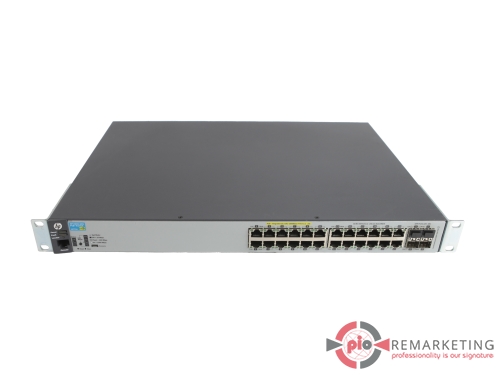 Przejdź do produktu Switch HP 2530-24G-PoE+ J9773A 24x1Gb RJ45 PoE+ 4x1Gb SFP Zarządzalny Uszy