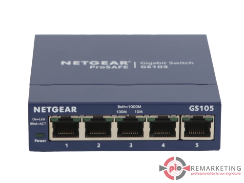 Przejdź do produktu Switch Netgear GS105v5 5x1Gb RJ45 Niezarządzalny Zasilacz