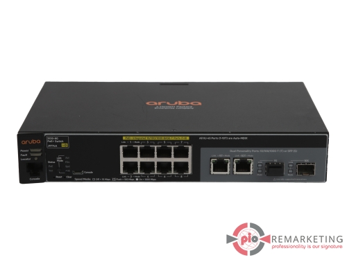 Przejdź do produktu Switch Aruba 2530-8G-PoE+ J9774A 8x1Gb PoE+ 2x1Gb Combo Zarządzalny Bez PSU