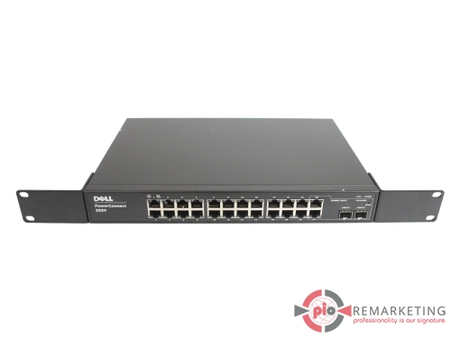 Przejdź do produktu Switch Dell PowerConnect 2824 22x1Gb RJ45 2x1Gb Combo RJ45/SFP Zarządzalny