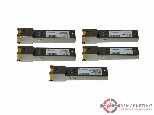 Przejdź do produktu 5x Precision GBIC SFP 10/100/1000BASE-T 100m PRE-SFP-TM-JNPR