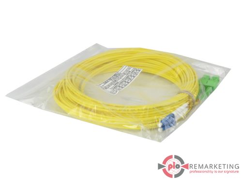 Przejdź do produktu Kabel Patchcord Fiber Optic LC/UPC SC/APC SM G657a1 DX 3.0mm LSZH 10m Nowy