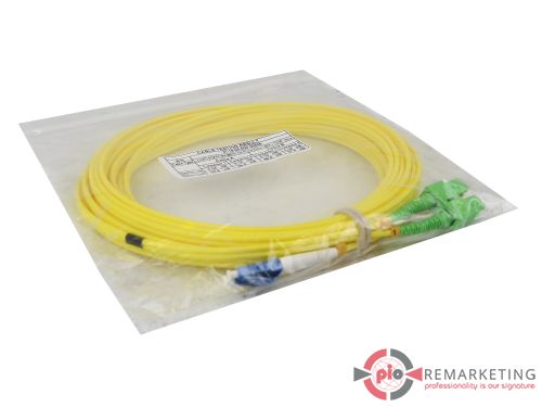 Przejdź do produktu Kabel Patchcord Fiber Optic LC/UPC SC/APC SM G657a1 DX 3.0mm LSZH 7.5m Nowy